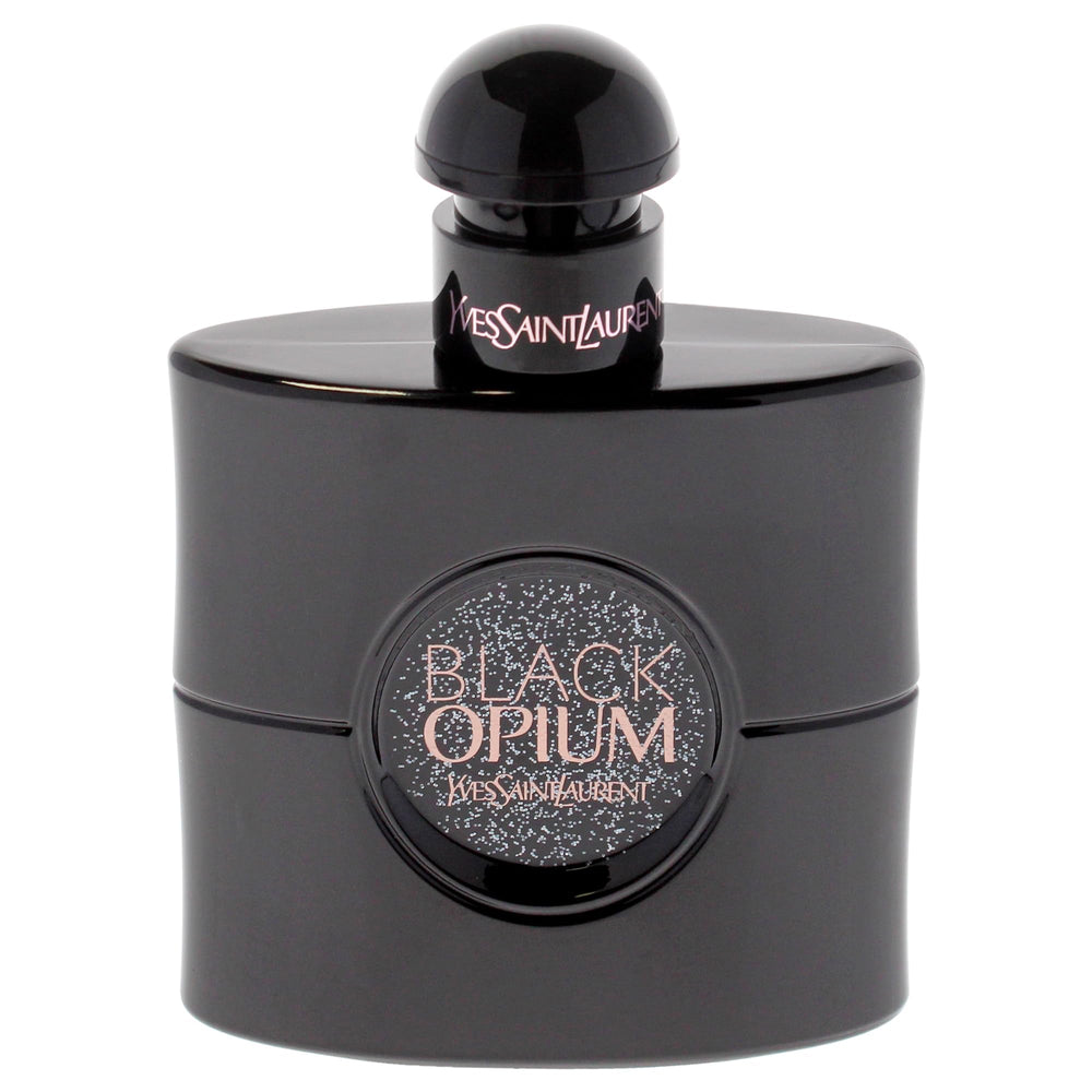 YSL Black Opium Le Parfum closeup cap showcasing luxurious packaging for gifting
