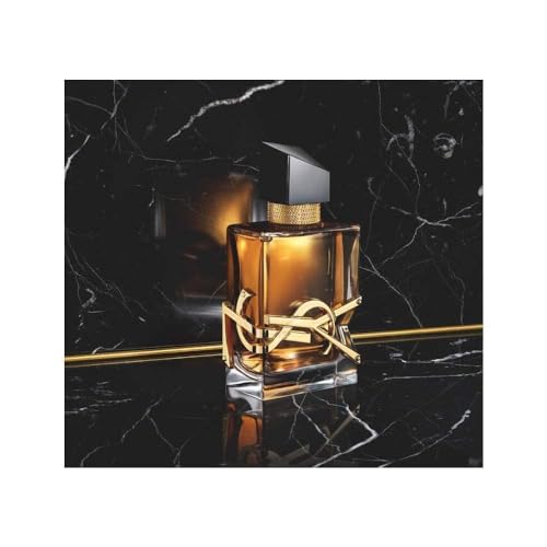 Yves Saint Laurent Intense Libre base notes bottle features vanilla and vetiver