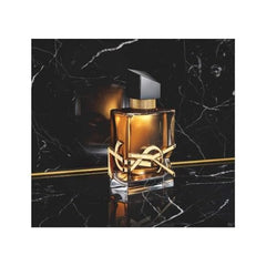 Yves Saint Laurent Intense Libre base notes bottle features vanilla and vetiver
