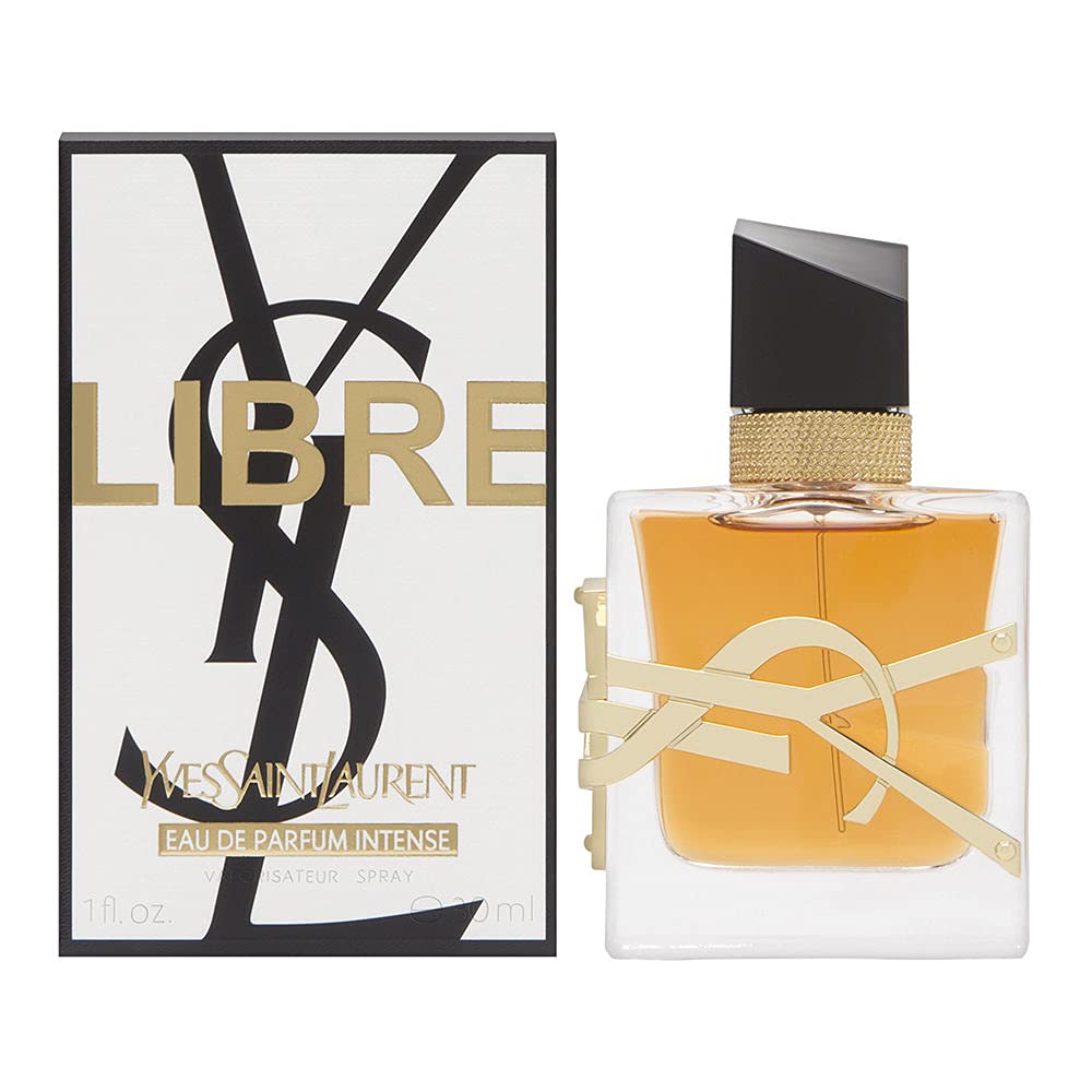 Yves Saint Laurent Intense Libre top notes bottle highlights citrus and lavender