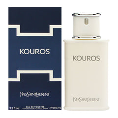 Yves Saint Laurent Kouros bottle front for timeless daytime confidence.