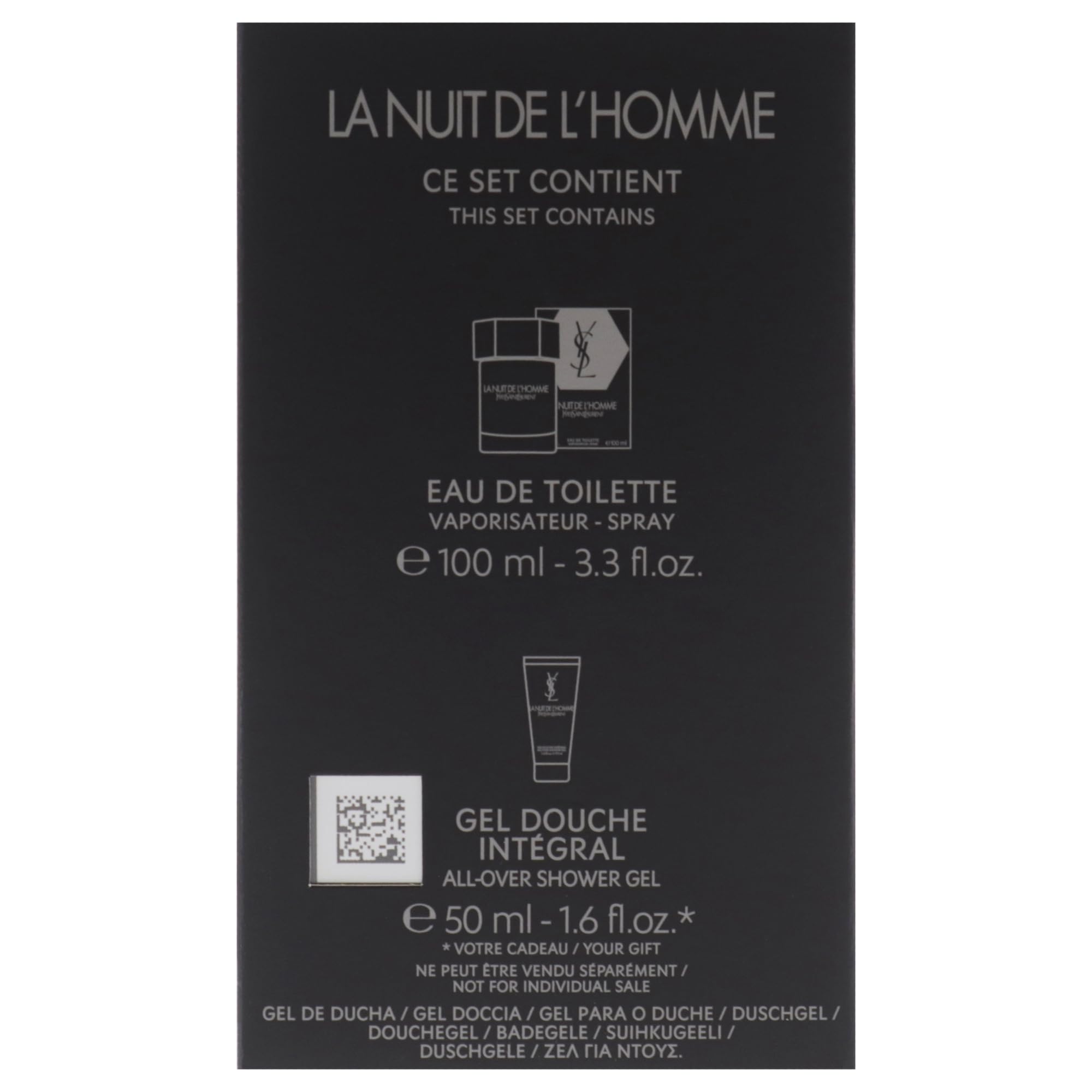 YSL La Nuit de LHomme notes card revealing spicy and woody profile
