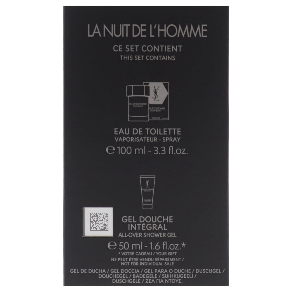 YSL La Nuit de LHomme notes card revealing spicy and woody profile