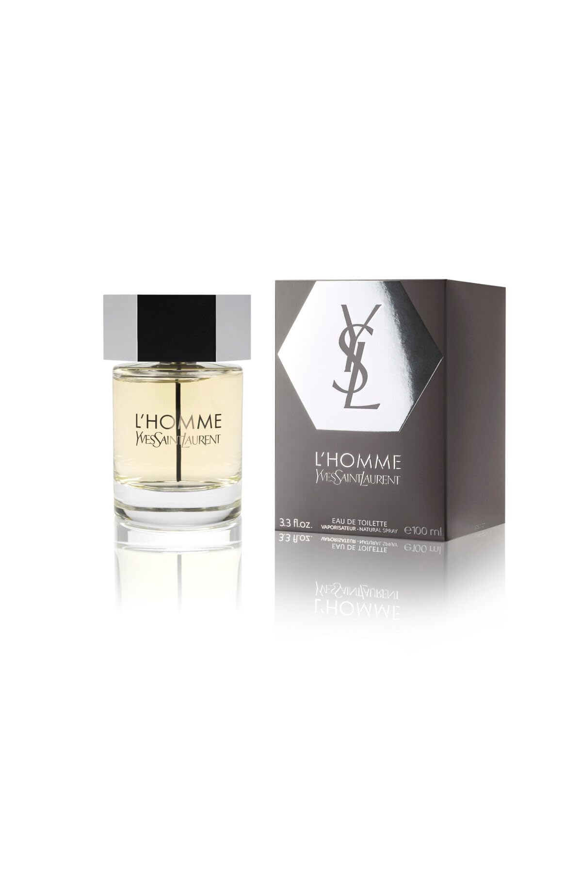 Yves Saint Laurent L'Homme EDT packaging box showcasing gift-ready presentation.