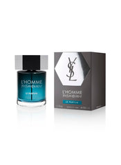 Yves Saint Laurent L'Homme Le Parfum spray application showing easy, quick refresh