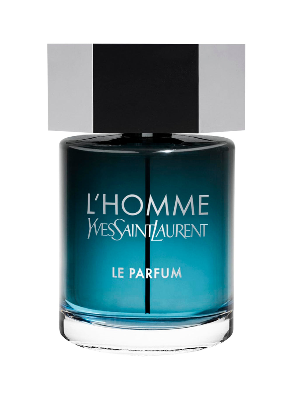 Yves Saint Laurent L'Homme Le Parfum bottle closeup for refined style and premium scent