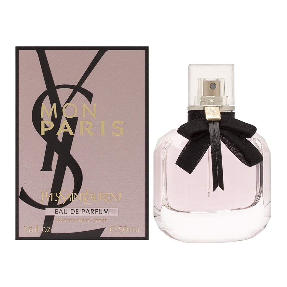 Yves Saint Laurent Mon Paris bottle-front view for a chic evening fragrance experience