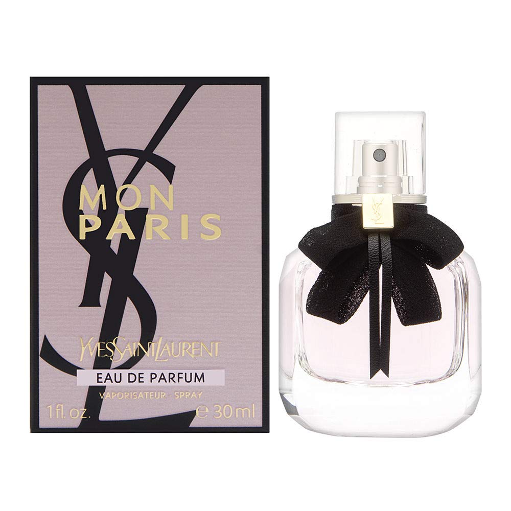 Yves Saint Laurent Mon Paris bottle front view for elegant daily wear and evening allure