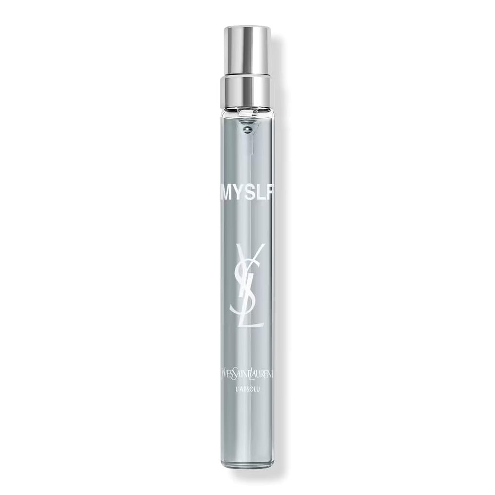 YSL MYSLF ABSOLU travel spray with ginger for a cool, invigorating fragrance on the go.