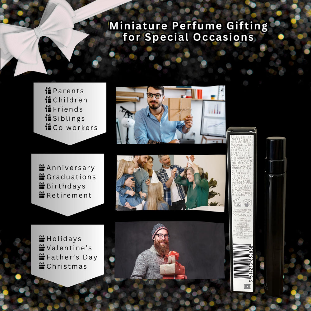 YSL MYSLF mini EDP travel spray on-the-go use case for busy days