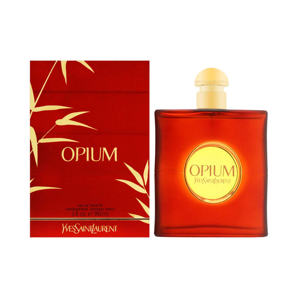 Yves Saint Laurent Opium bottle 3oz for elegant evening wear