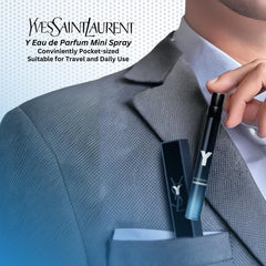YSL Y mini spray sage heart adds warmth for day or night