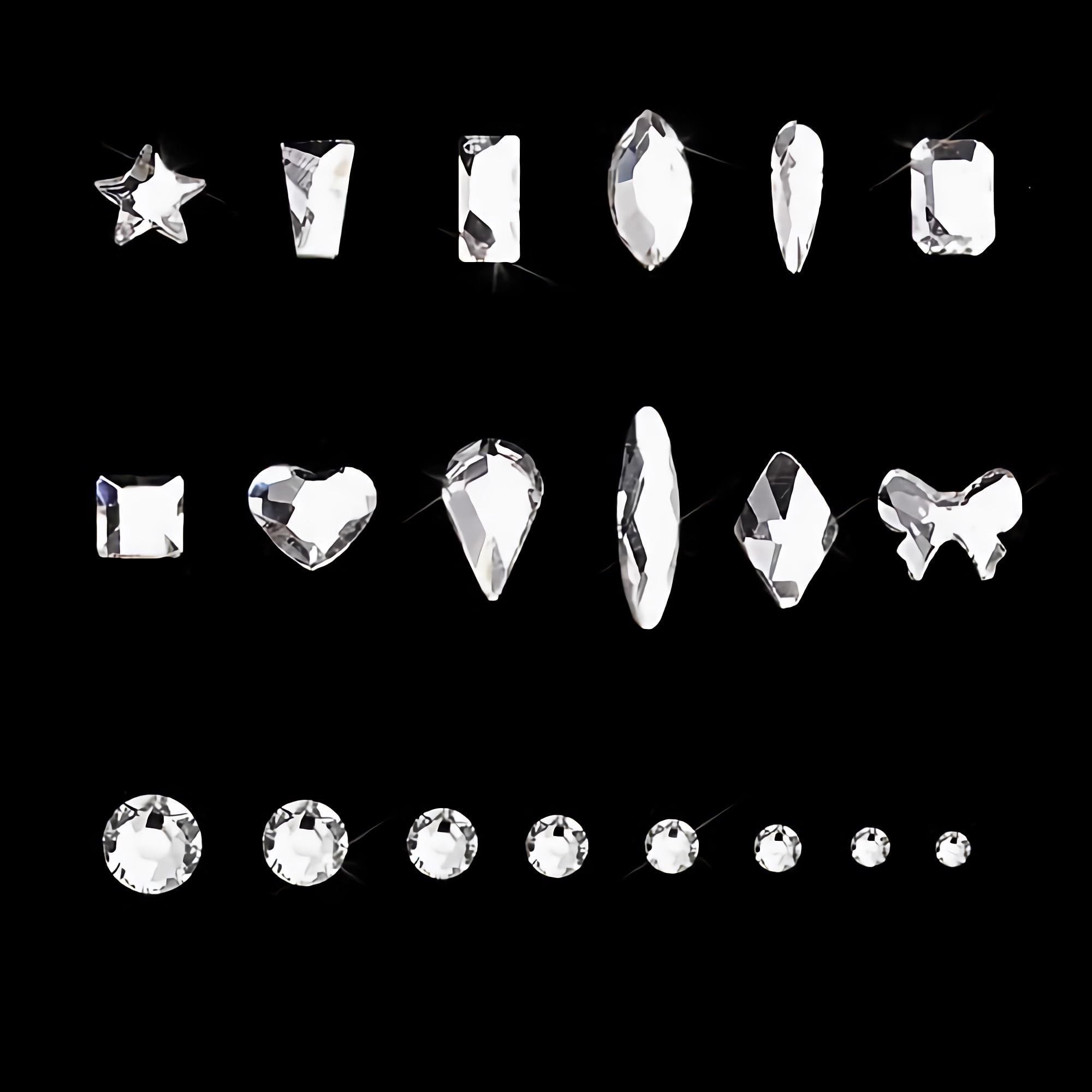 Yzzseven 3D ornaments flatback for vibrant craft embellishments.
