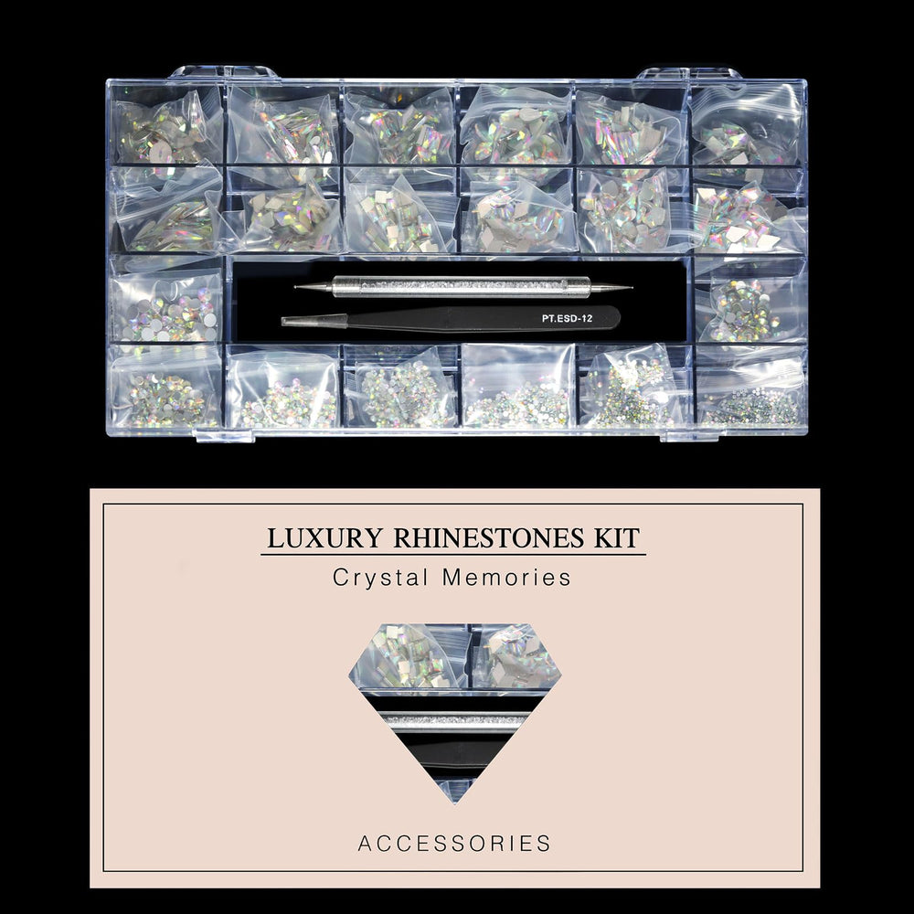 Yzzseven delicate packaging box keeps gems organized and protected