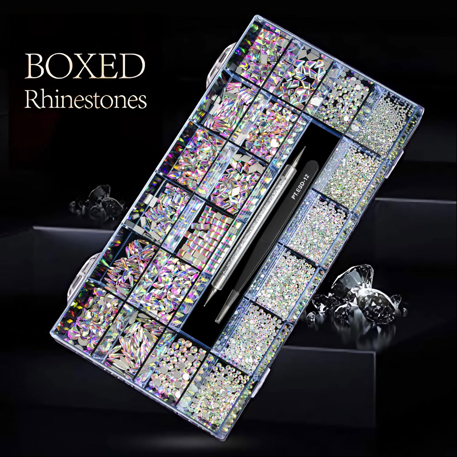 Yzzseven flatback rhinestones collection for versatile DIY embellishments