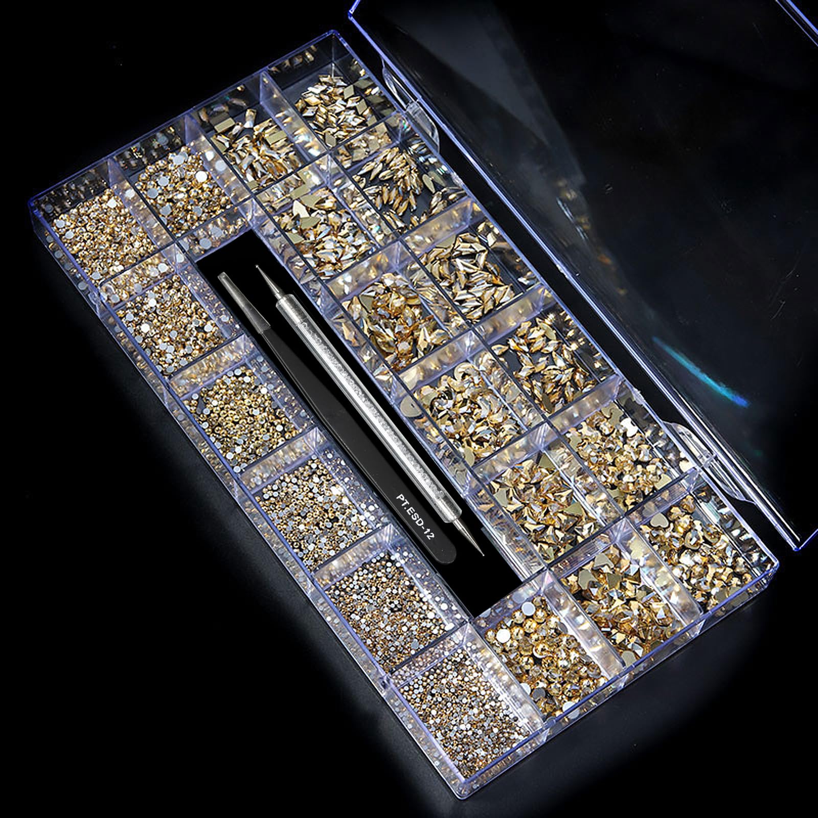 Yzzseven travel friendly nail art kit for on the go designs.