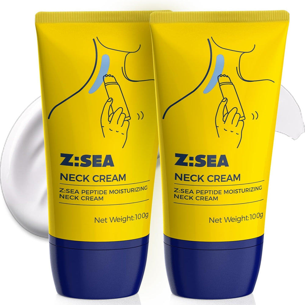 Z：SEA neck-roller application shows smooth, firming care for the neck.