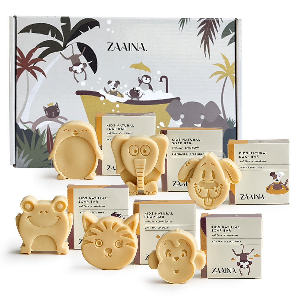 ZAAINA Kids Soap Elephant – playful bath-time soap supports gentle cleansing and imaginative play.