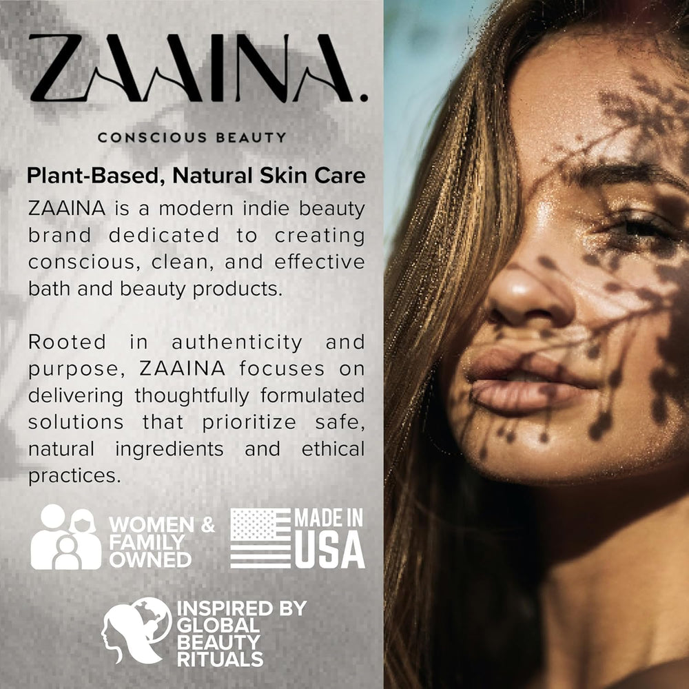 ZAAINA spa gift set travel-size lavender soap bar for on-the-go scent.