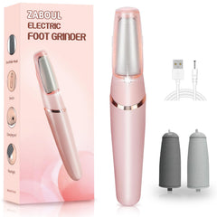 ZABOUL electric foot callus remover front view for comfortable at-home foot care.