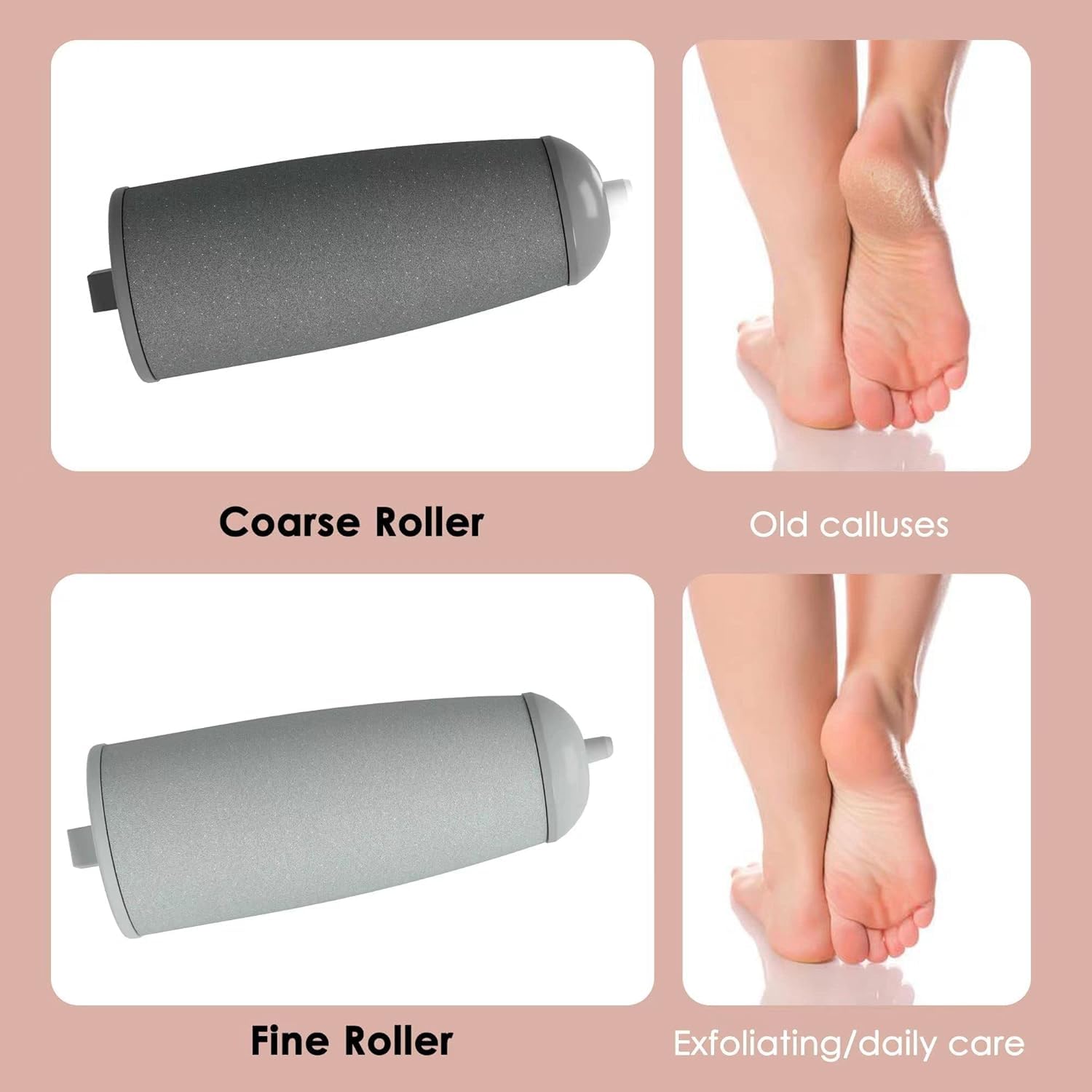 ZABOUL clean roller heads for reusable use and sanitary maintenance.