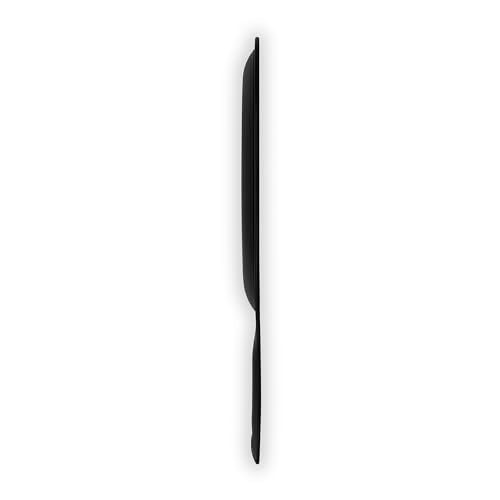 Zadro mirror with hanging-capable handle for easy storage
