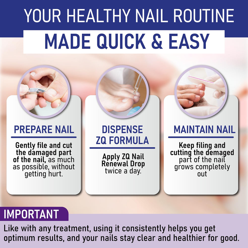 ZanQuick daily-use routine for simple nail care at home