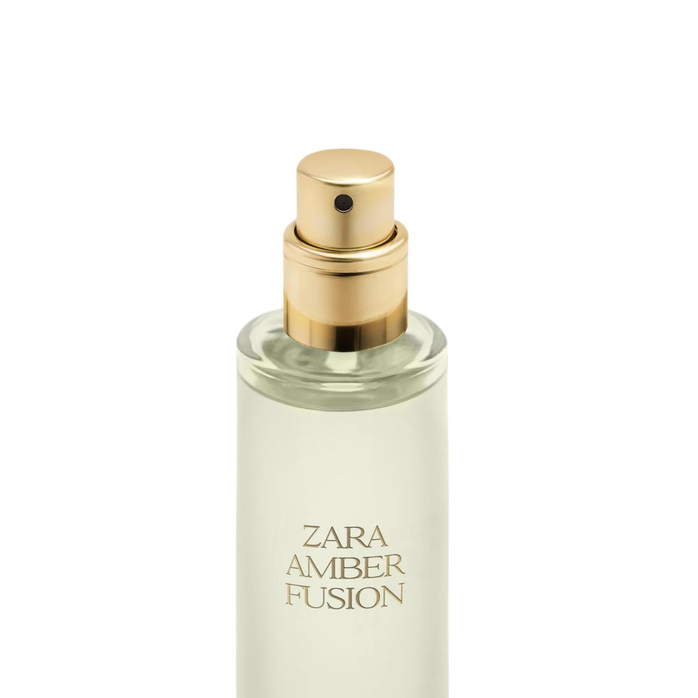 Zara Amber Fusion liquid in glass highlights evening allure
