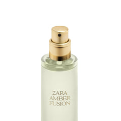Zara Amber Fusion liquid in glass highlights evening allure
