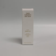 Zara Golden Decade EDP packaging box, ideal for gifting and travel.