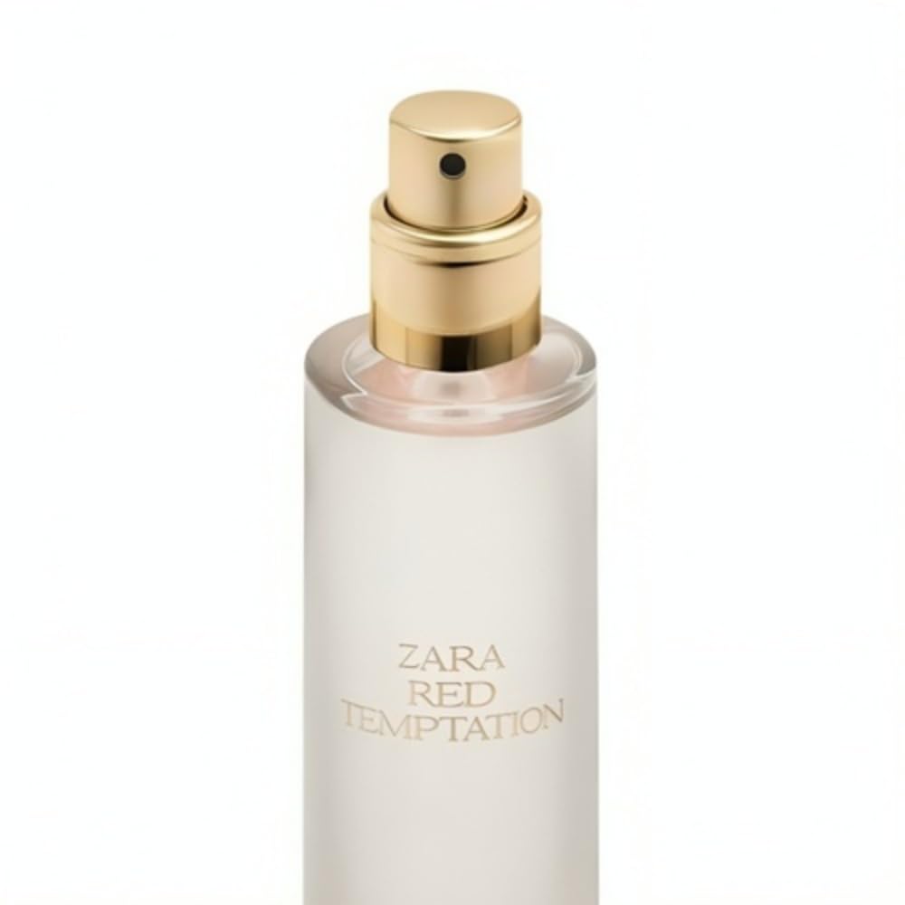 Zara Red Temptation packaging box presenting premium gift-ready presentation