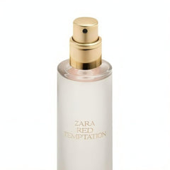 Zara Red Temptation packaging box presenting premium gift-ready presentation
