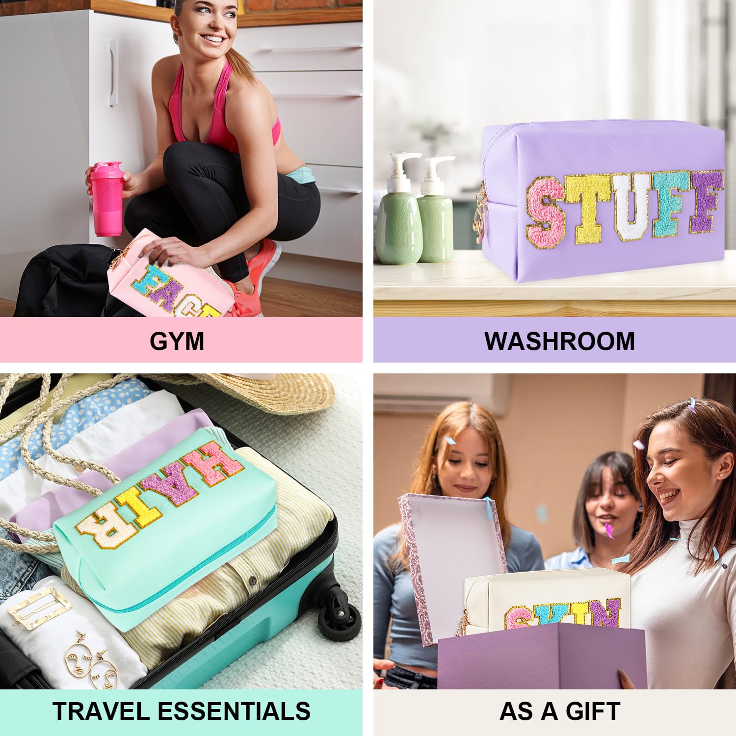 ZAUGONTW compact portable design fits backpacks and suitcases