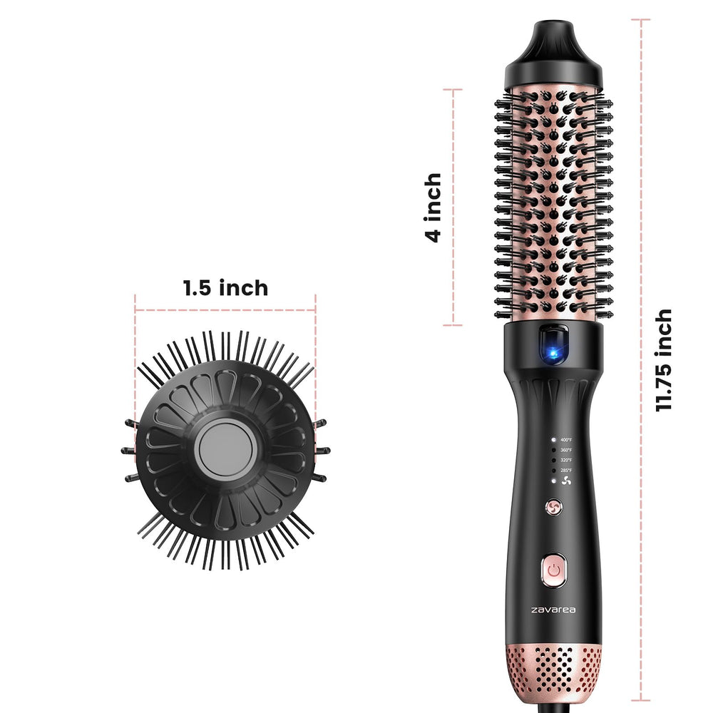 zavarea Thermal Brush 60 minute auto shut-off for safe use.