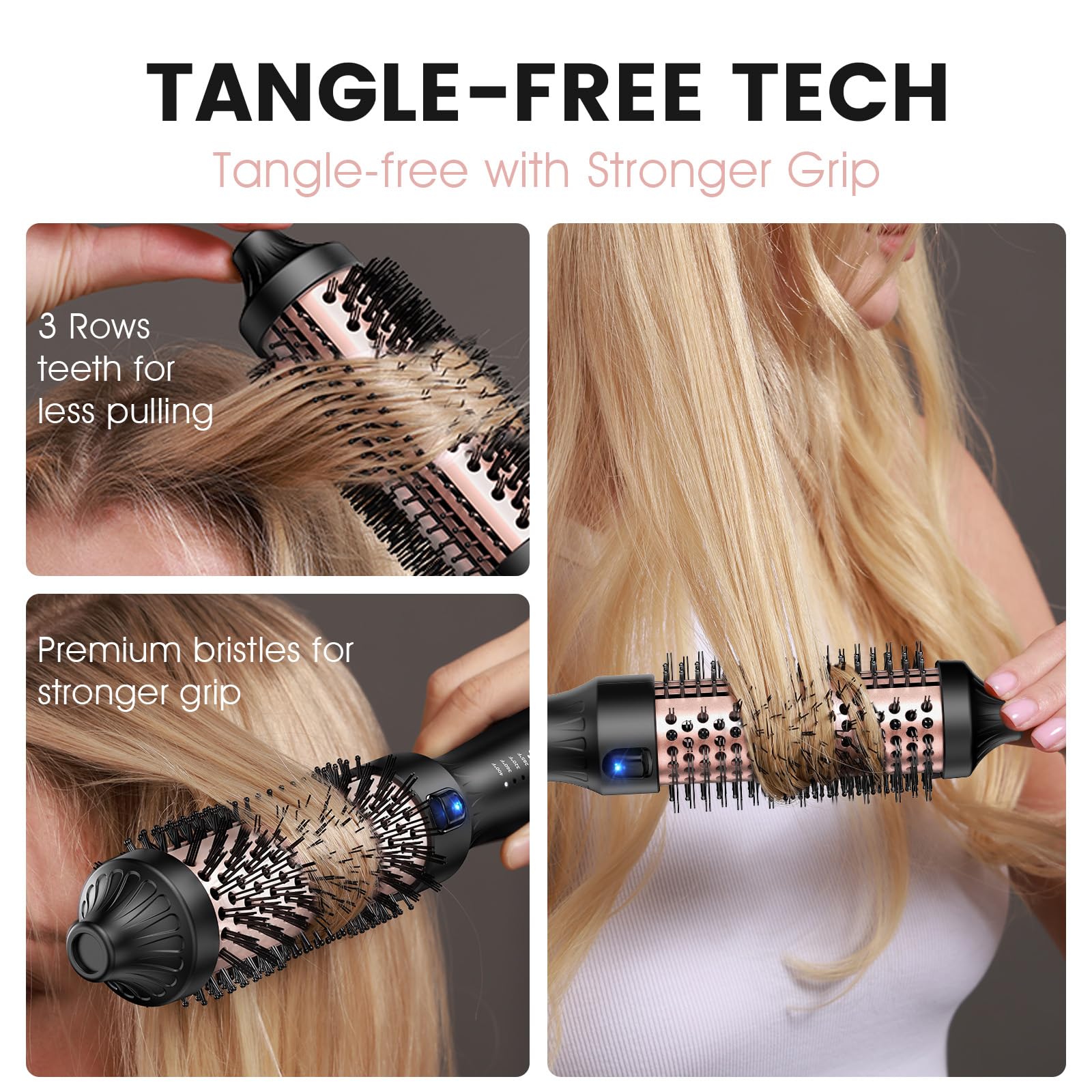 zavarea Thermal Brush dual voltage ideal for international travel.