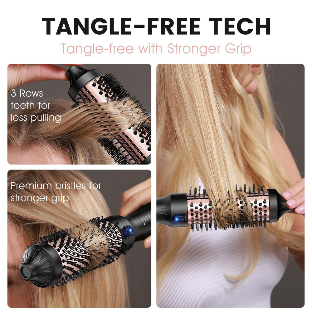 zavarea Thermal Brush dual voltage ideal for international travel.
