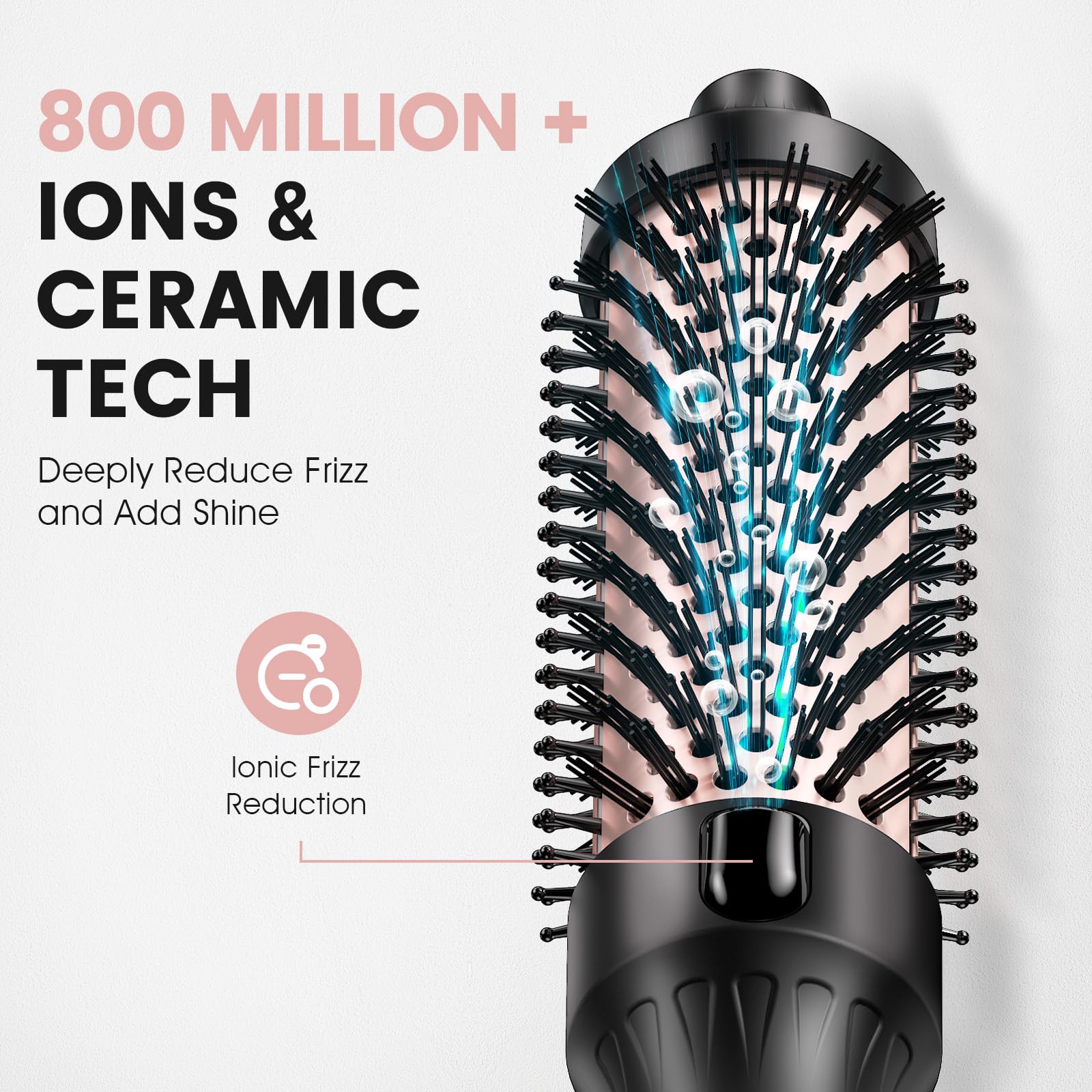 zavarea Thermal Brush Glow-Lock technology seals moisture for glossy finishes.