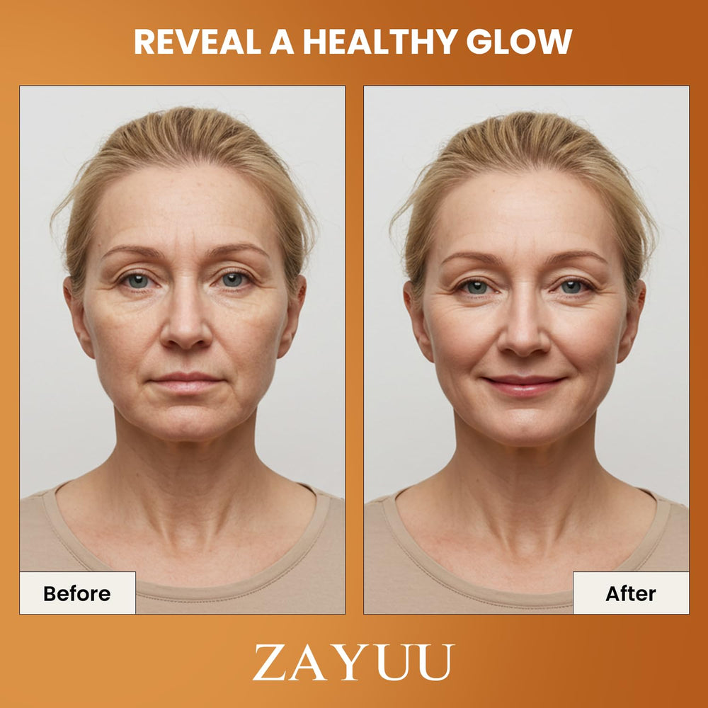 ZAYUU Resmelin HR botanical complex soothes and calms skin.