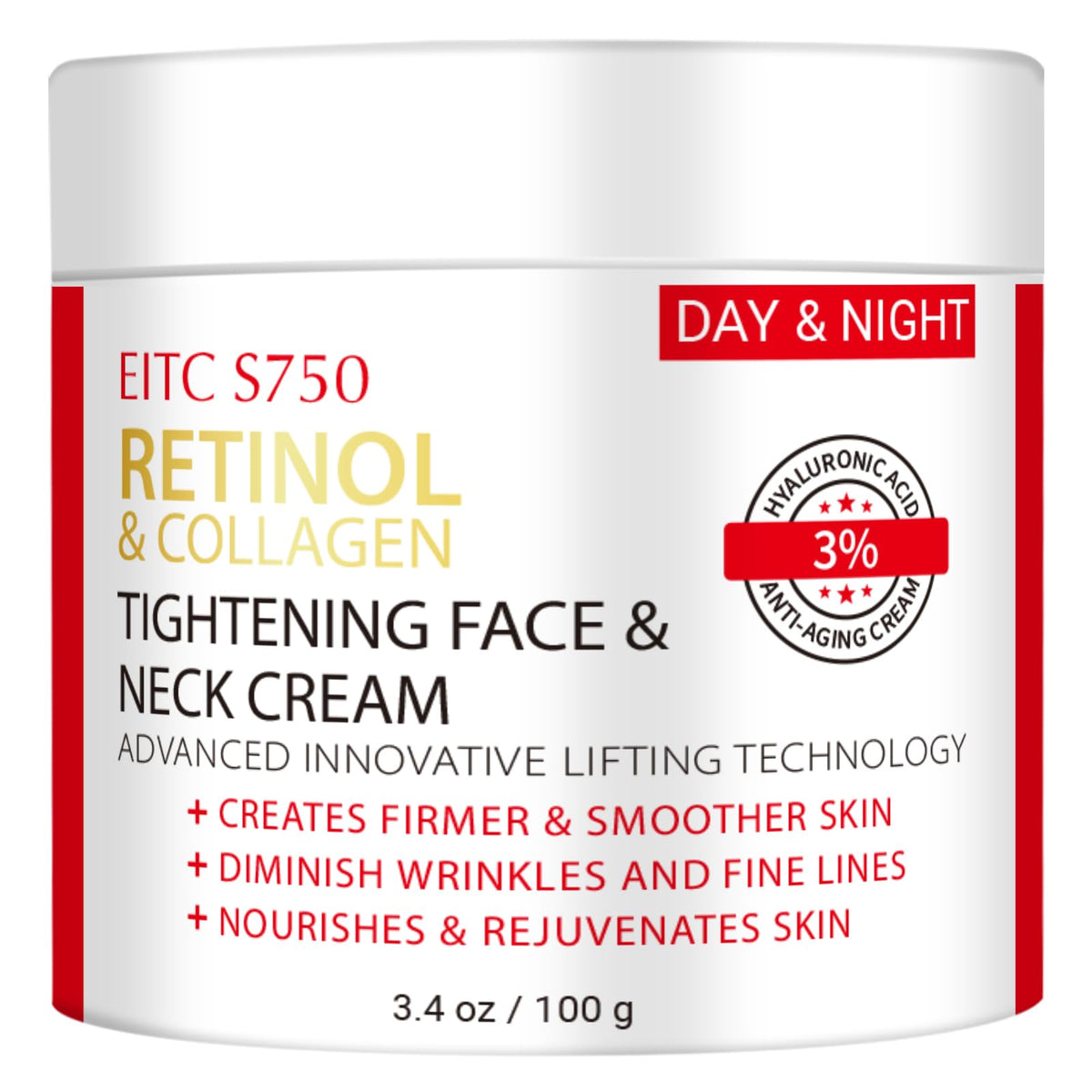 ZDQULX retinol face bottle closeup for antiaging care