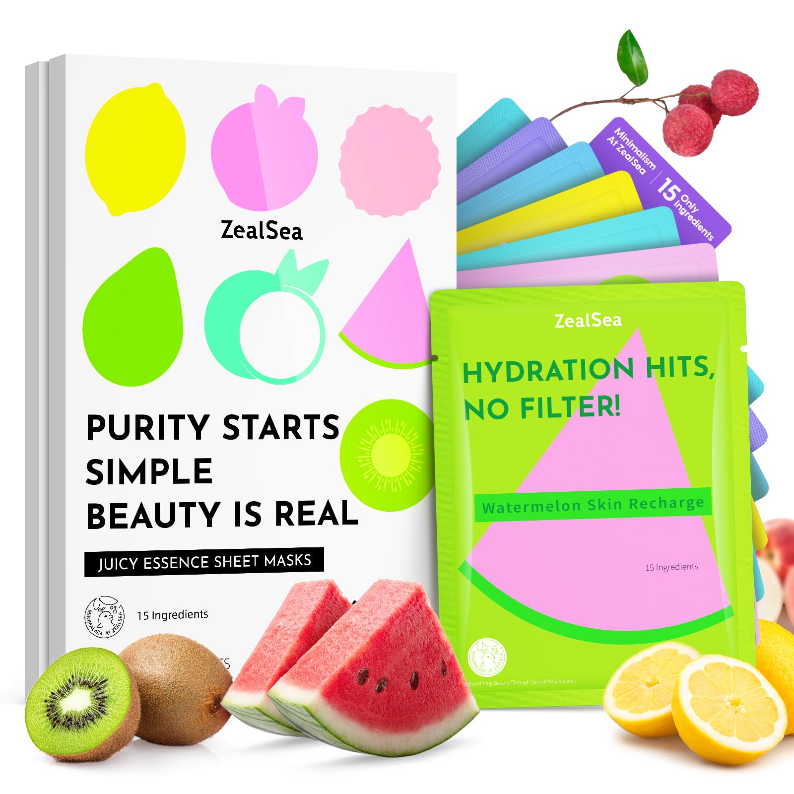 ZealSea avocado-moisturizing mask hydrates dry skin for gentle care.