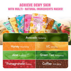 ZealSea Honey mask soothing and moisture-boosting care