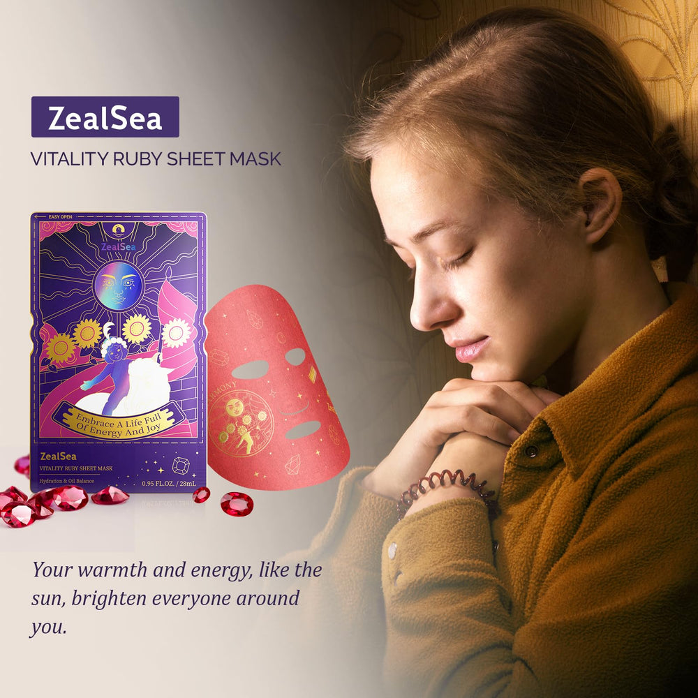 ZealSea niacinamide and VC mask brightens tone.