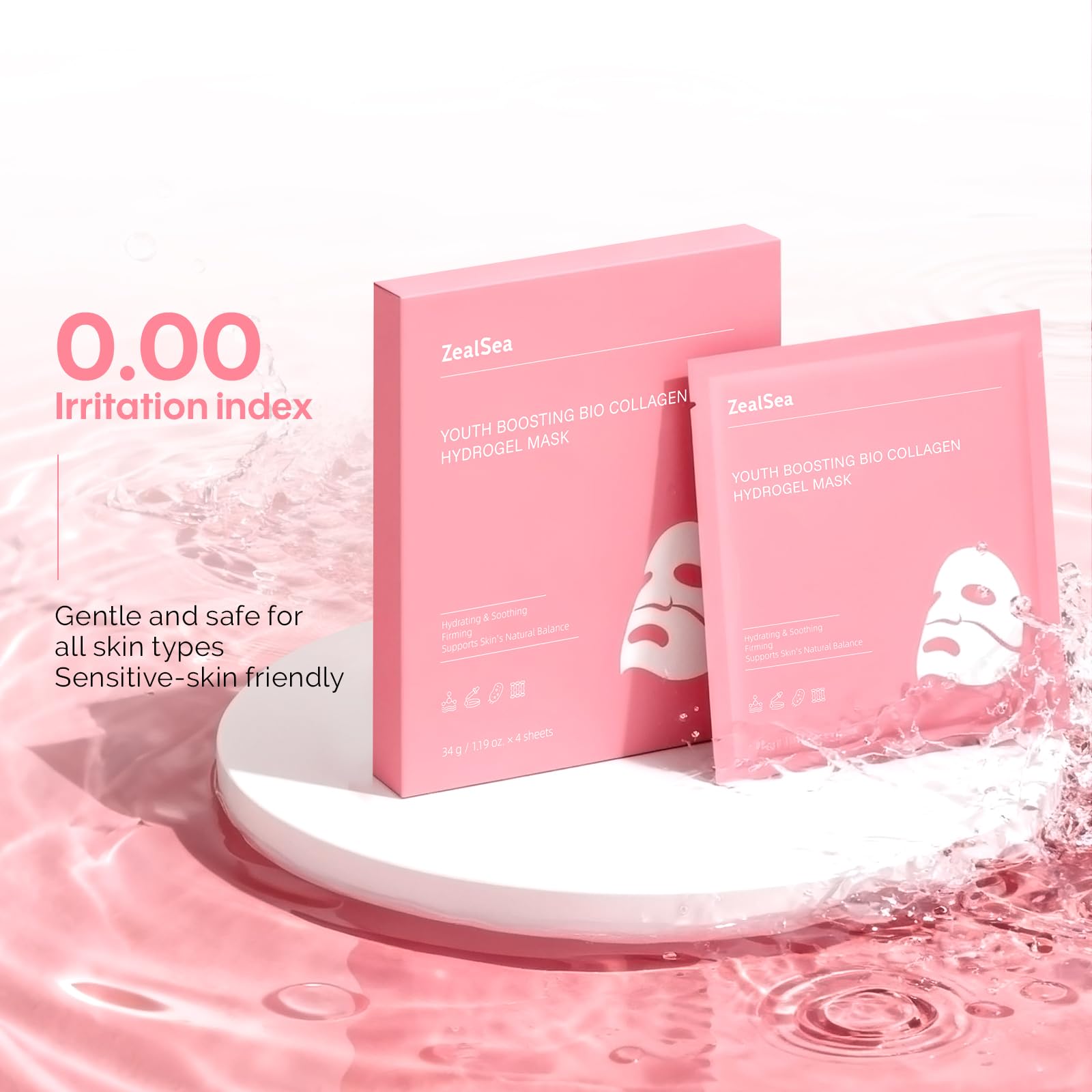 ZealSea fragrance-free mask proving gentle care for all skin types