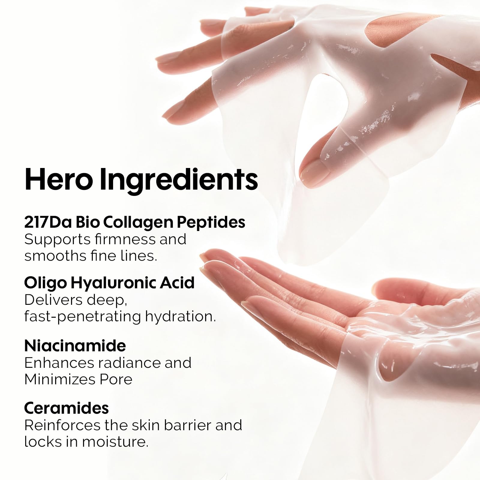 ZealSea pore-refining mask shows smoother skin surface