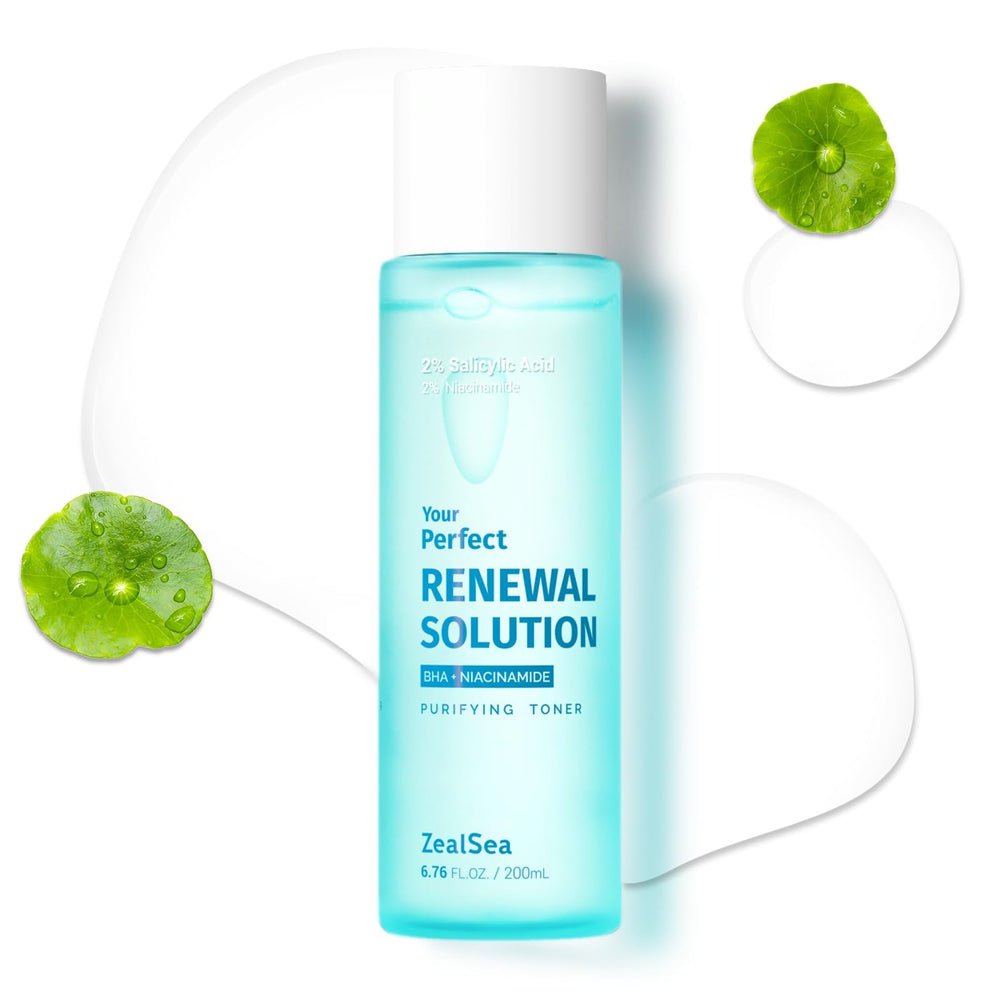 ZealSea Salicylic Acid Toner bottle front promises clearer pores and balanced skin.
