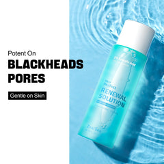 ZealSea Salicylic Acid Toner being poured, suggesting gentle exfoliation for skin.