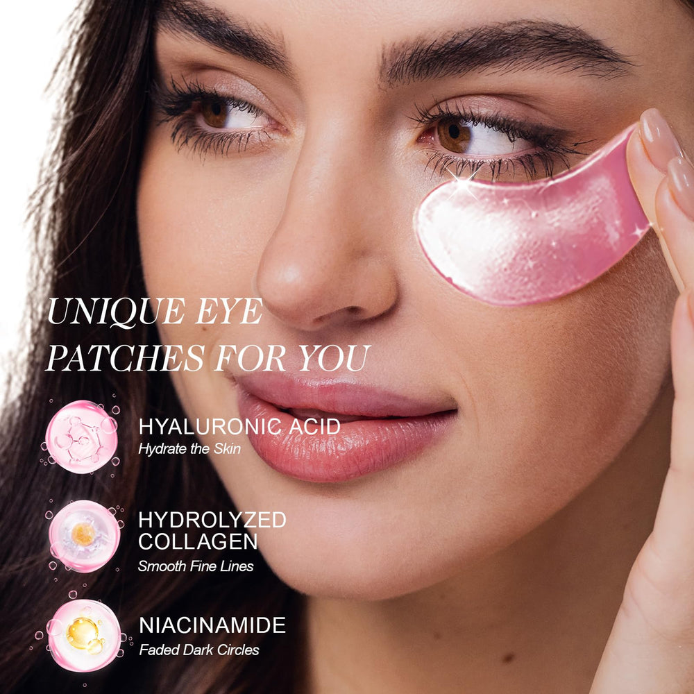 ZealSea travel-friendly eye patches kit ideal for on-the-go skincare routines.