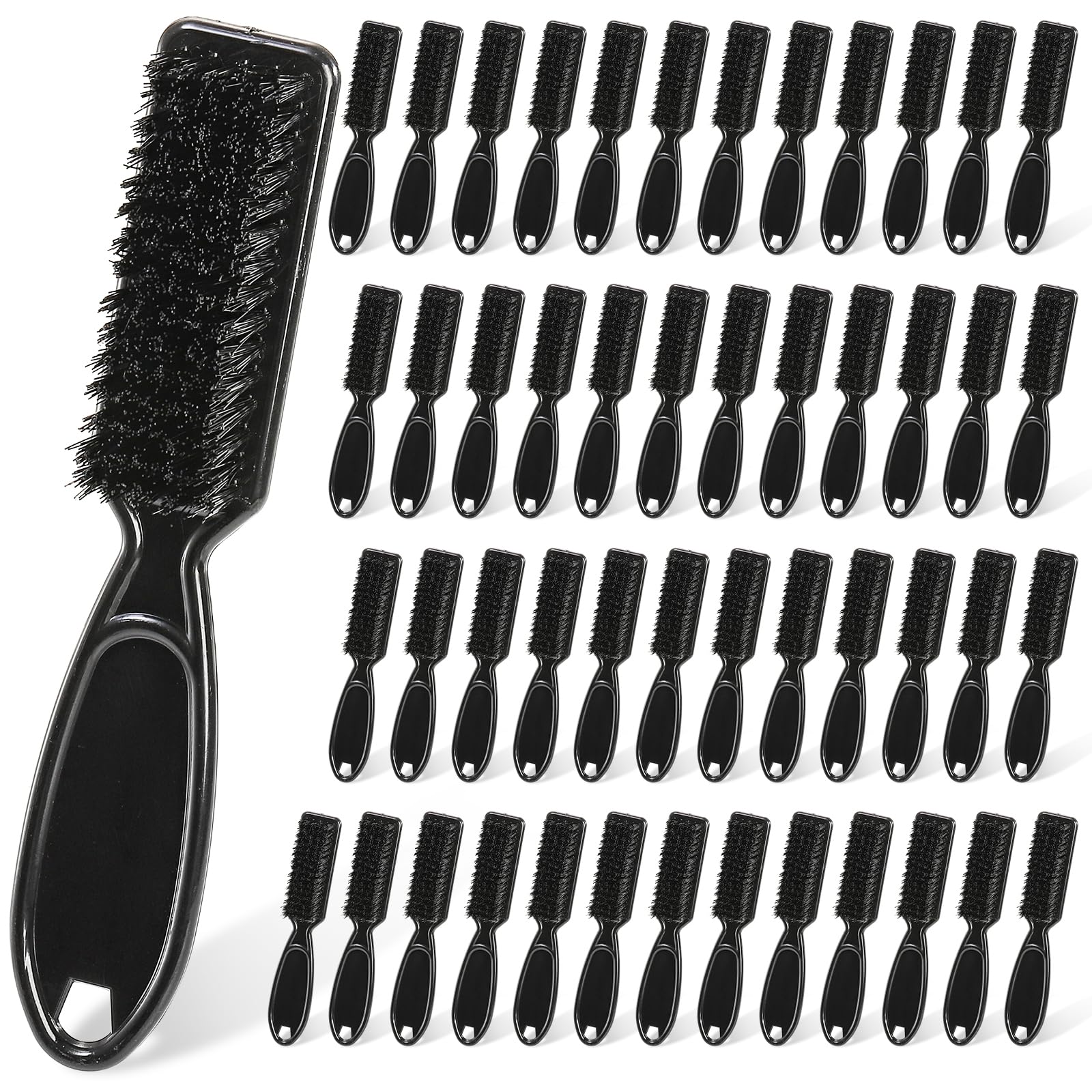 ZEAYEA 50pcs blade clipper cleaning brushes pack for efficient salon tool maintenance