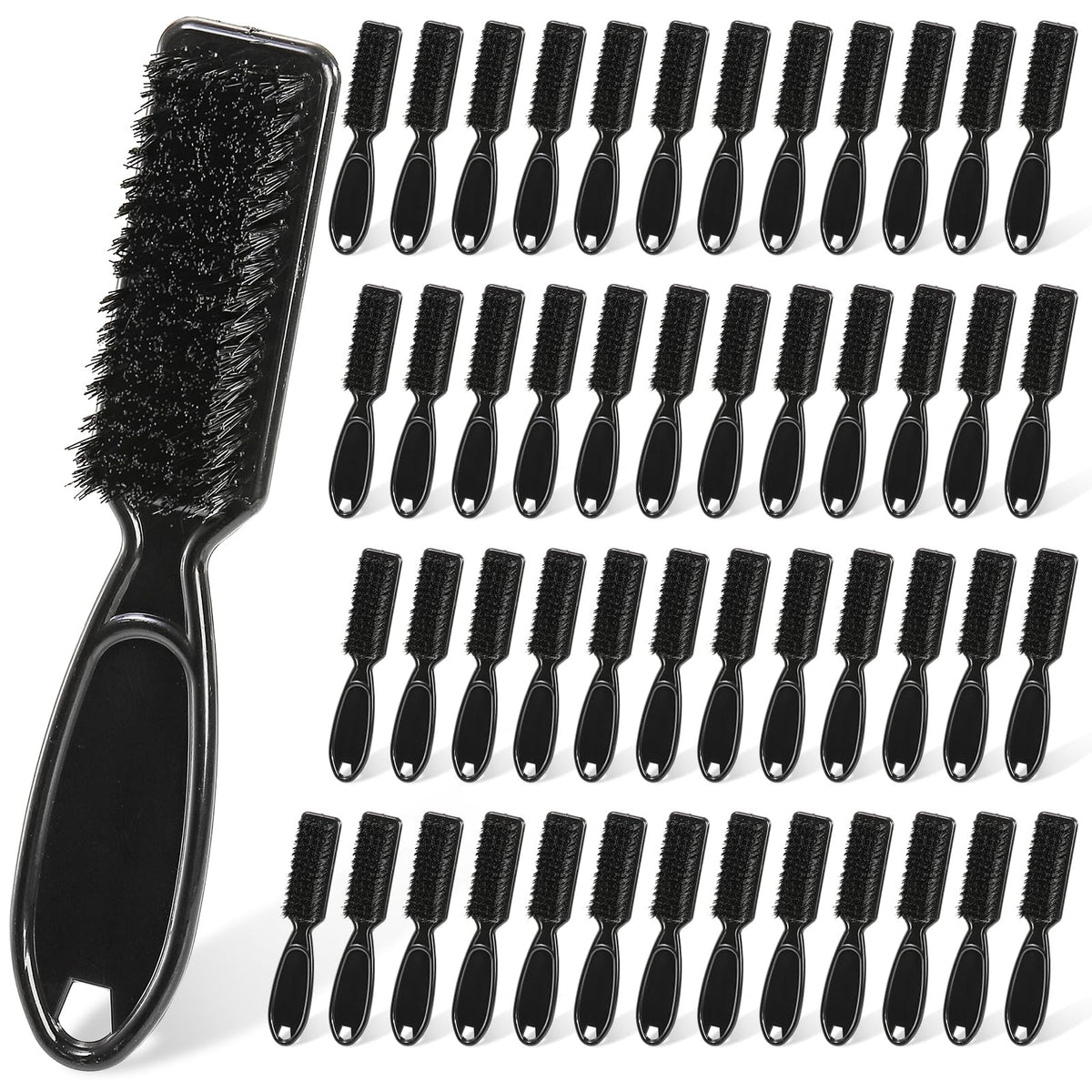 ZEAYEA 50pcs blade clipper cleaning brushes pack for efficient salon tool maintenance
