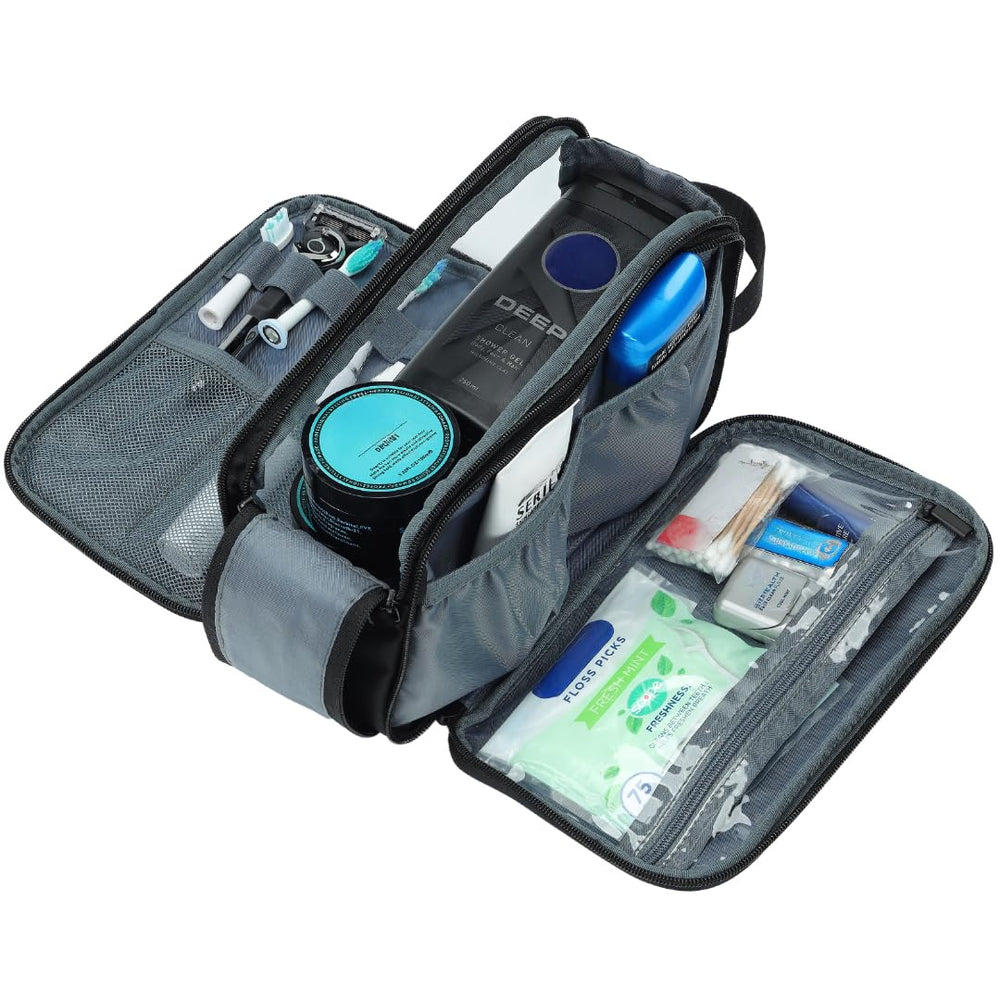 ZEEMO travel toiletry bag water-resistant material protects contents during trips